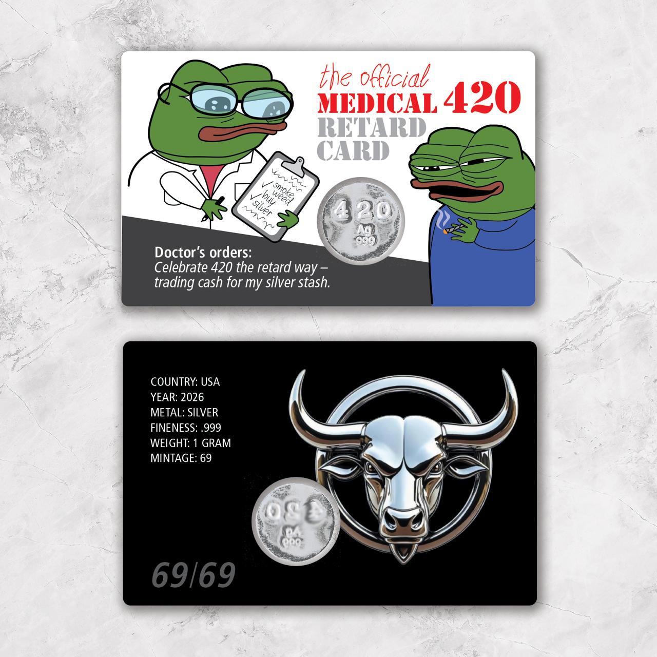 The Official Medical 420 Retard Card