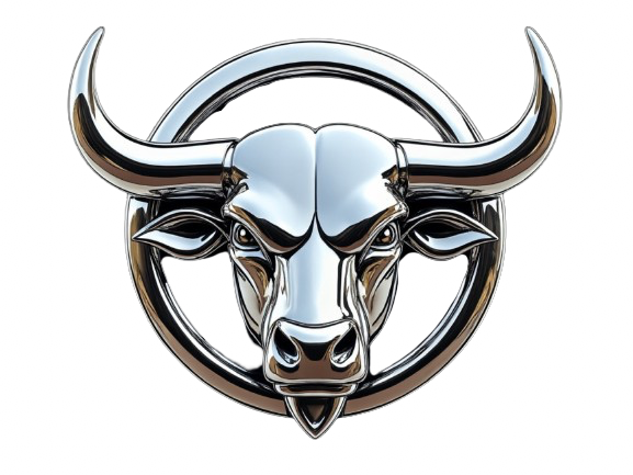 Silver Degen bull logo